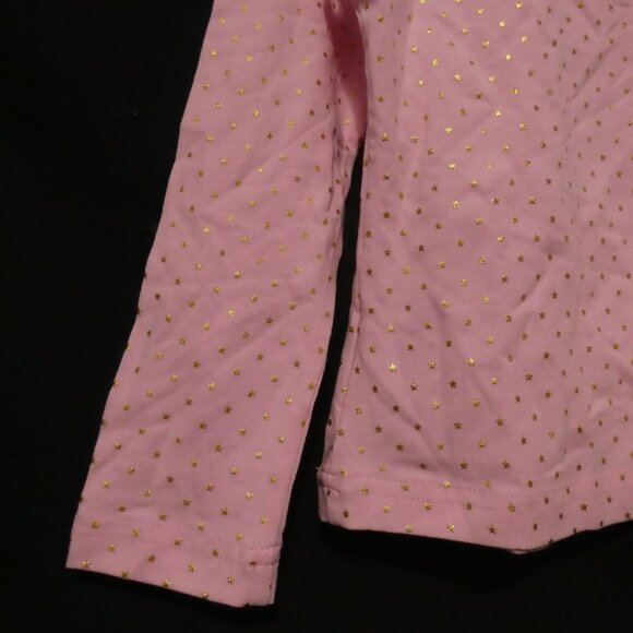 TANGERINE | size 5 | Pink Long Sleeve Shirt With Sparkling Gold Stars | NWOT - Picture 13 of 15